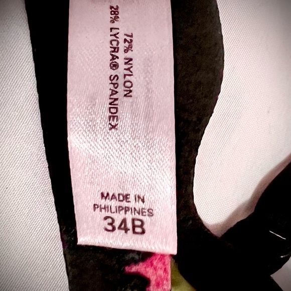 Beautiful & Sexy Victoria’s Secret Multicolored Flower Bra, Size 34B - Picture 4 of 7